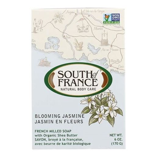 Foto de South Of France Bar Soap - Blooming Jasmine - 6 oz - 1 each