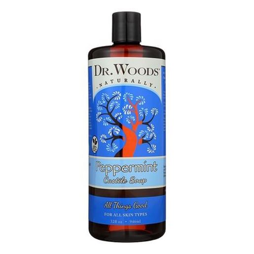 Picture of Dr. Woods Pure Castile Soap Peppermint - 32 fl oz