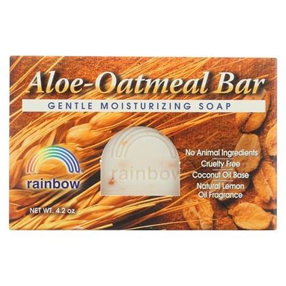 Picture of Rainbow Research Bar Soap Aloe Oatmeal - 4 oz