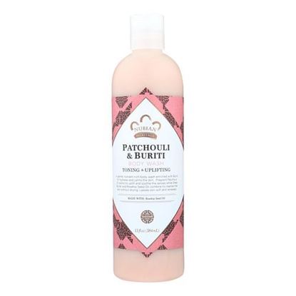 Foto de Nubian Heritage Body Wash - Patchouli and Buriti - 13 oz