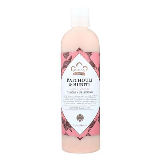 Foto de Nubian Heritage Body Wash - Patchouli and Buriti - 13 oz