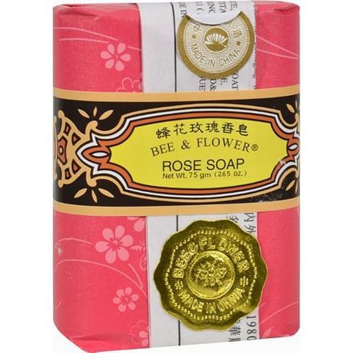 Picture of Bee and Flower Soap Rose - 2.65 oz - Case of 12