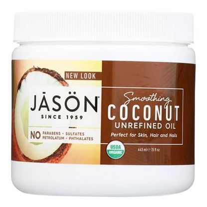 Picture of Jason Natural Products Coconut Oil - Organic - Virgin - 15 fl oz