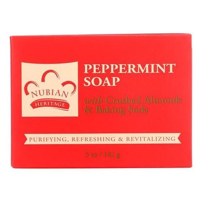 Picture of Nubian Heritage Bar Soap Peppermint - 5 oz