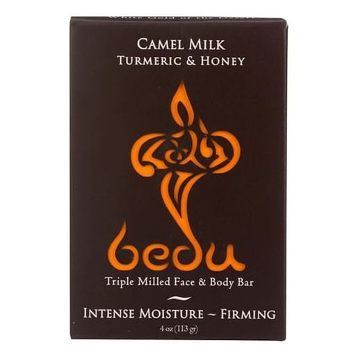 Foto de Bedu Face and Body Bar - Turmeric and Honey - Case of 6 - 4 oz.