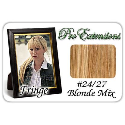 Picture of #24/27 Blonde Mix Pro  Fringe Clip In Bangs