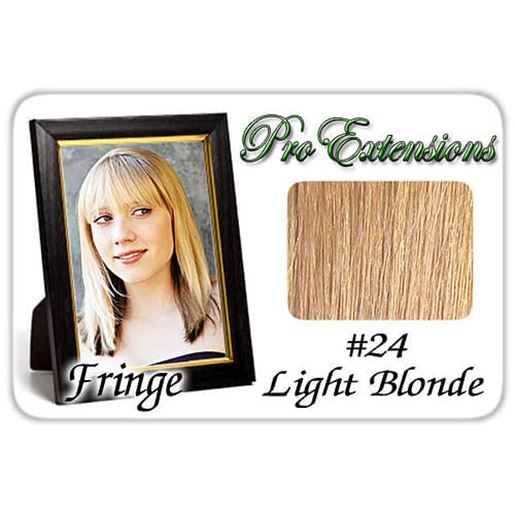 Picture of #24 Light Blonde Pro  Fringe Clip In Bangs