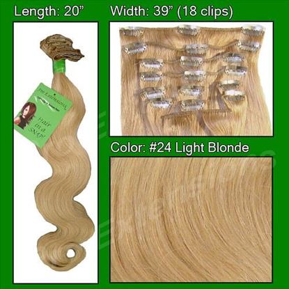 Picture of #24 Light Blonde - 20 inch Body Wave