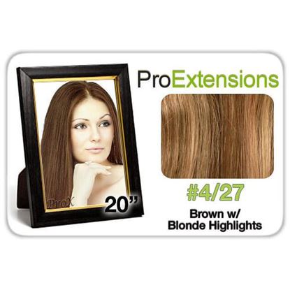 Foto de Pro Lace 20", #4/27 Brown w/Blonde Highlights