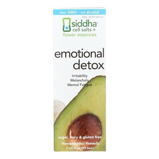 Foto de Siddha Flower Essences Emotional Detox - 1 fl oz