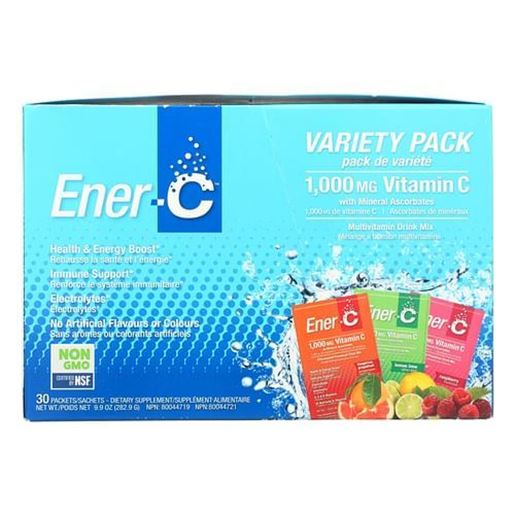 Foto de Ener-C - Variety Pack - 1000 mg - 30 packets - 1 each