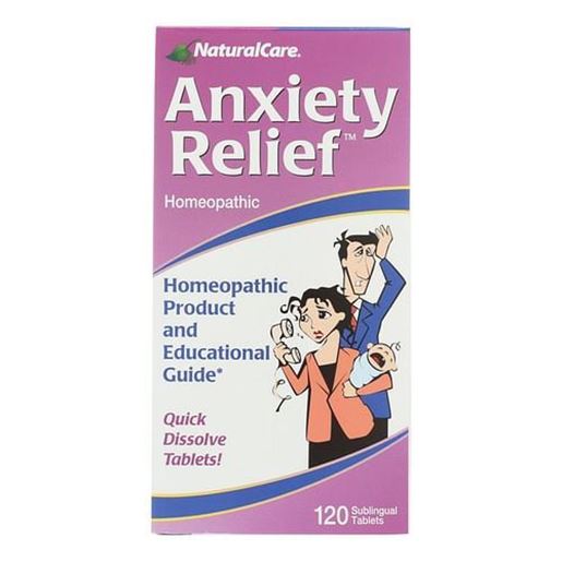 Foto de Natural Care Anxiety Relief - 120 Sublingual Tablets