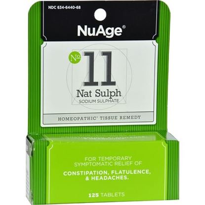 Picture of Hyland's NuAge No 11 Natrum Sulph - 125 Tablets