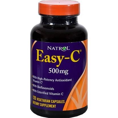 Picture of Natrol Easy-C - 500 mg - 120 Vegetarian Capsules