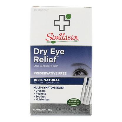 Foto de Similasan Dry Eye Relief - 20 Sterile Single-Use Droppers