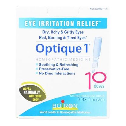 Picture of Boiron - Optique 1 Minor Eye Irritation Drops - 10 Doses