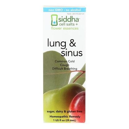 Picture of Siddha Flower Essences Lungs and Sinus - 1 fl oz