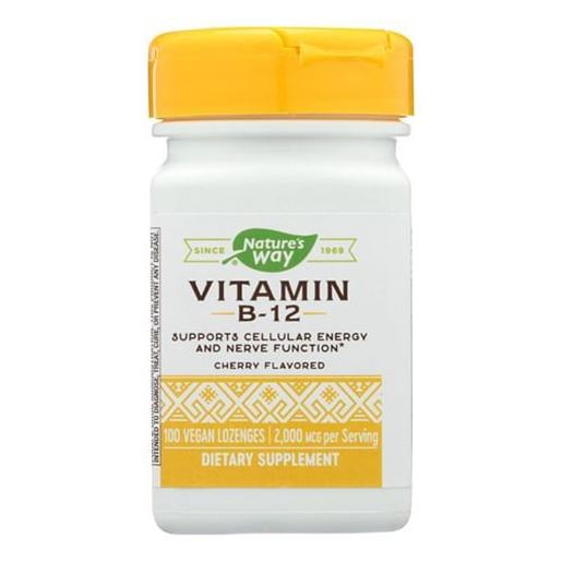 Foto de Nature's Way - Vitamin B-12 - 2000 mcg - 100 Lozenges