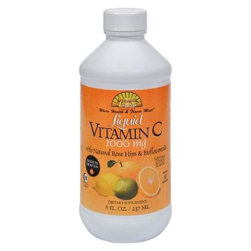 Foto de Dynamic Health Liquid Vitamin C Natural Citrus - 1000 mg - 8 fl oz