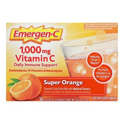 Foto de Alacer - Emergen-C 1000 mg Vitamin C - Super Orange - 30 Packet