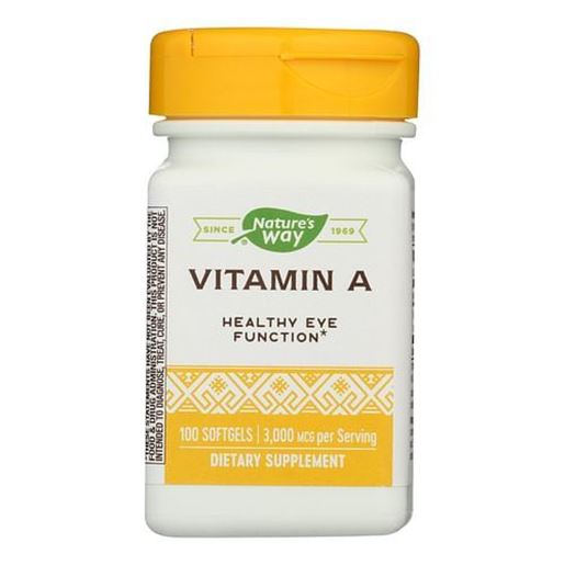 Foto de Nature's Way - Vitamin A - 10000 IU - 100 Softgels