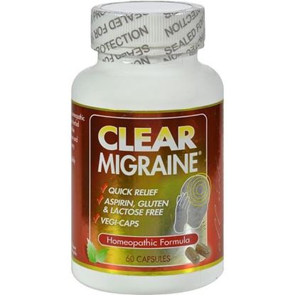 Foto de Clear Products Clear Migraine - 60 Capsules