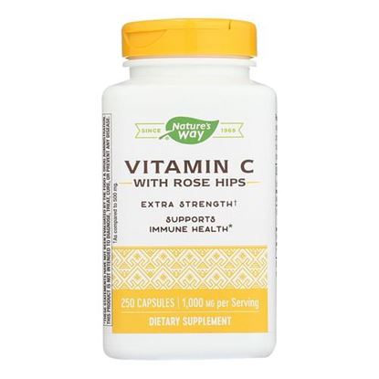 Picture of Nature's Way - Vitamin C with Rose Hips - 1000 mg - 250 Capsules