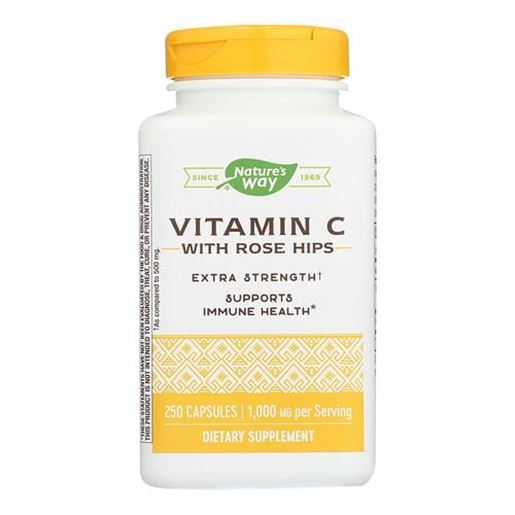 Foto de Nature's Way - Vitamin C with Rose Hips - 1000 mg - 250 Capsules