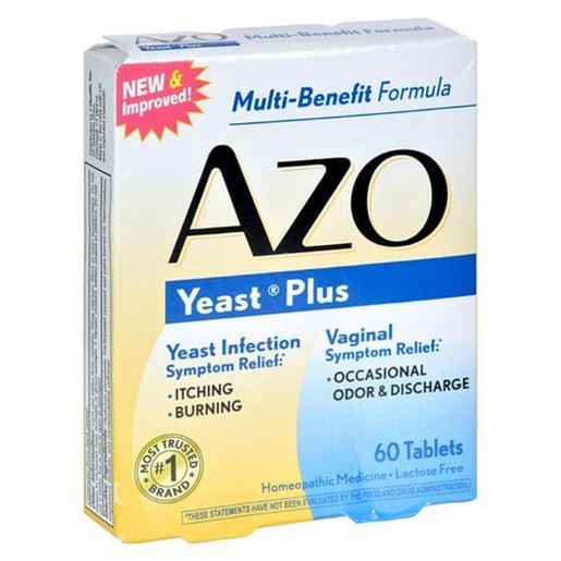 Picture of Azo Yeast Plus - 60 Tablets