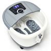 Foto de Portable Electric Foot Spa Bath Shiatsu Roller Motorized Massager-Gray - Color: Gray