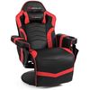 Picture of Ergonomic High Back Massage Gaming Chair with Pillow-Red - Color: Red