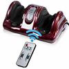 Picture of Therapeutic Shiatsu Foot Massager with High Intensity Rollers-Red - Color: Red