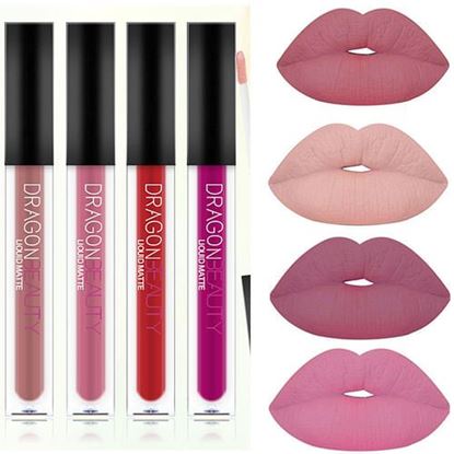 Foto de Frosted Matte Long-lasting Lip Glaze