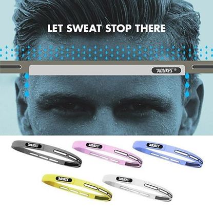 Picture of Adjustable Silicone Sports Headband