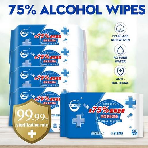 Foto de Portable Disposable Alcohol-Pads