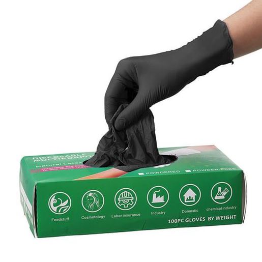 Image sur 100PC Disposable Gloves Nitrile Food Safe Gloves