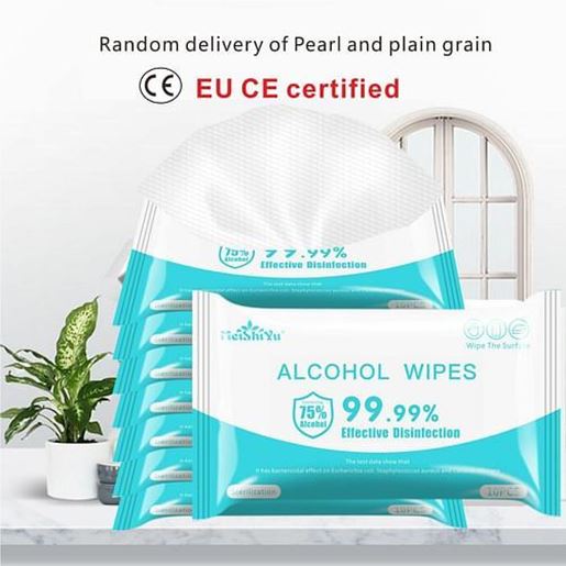 Foto de 75% Alcohol Disinfection Wipes