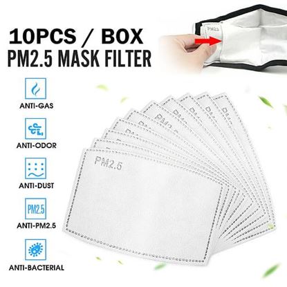 图片  10 PCS / BOX PM2.5 P2 Face Mask Filter