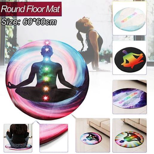 Image sur Round Style Yoga Mat