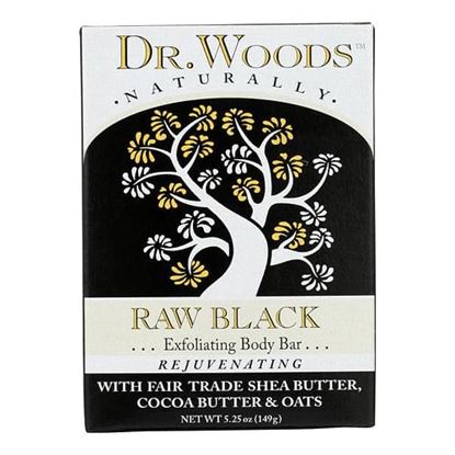 Foto de Dr. Woods Bar Soap Raw Black - 5.25 oz