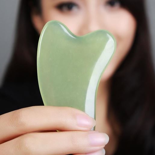 Picture of Color: Green - Beauty jade scraping