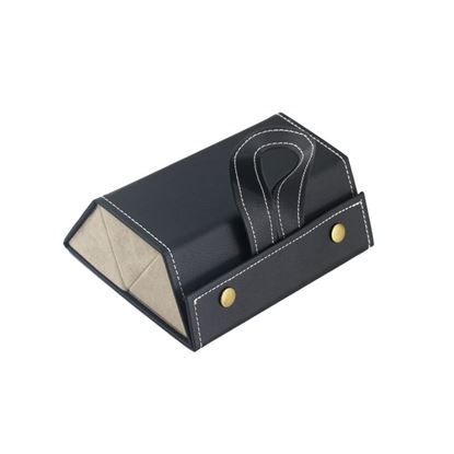 Picture of Color: L6403 black - Multifunctional jewelry glasses storage box