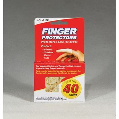 Picture of Finger (Protectors) Cots 40 Pk Assorted