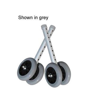 图片 Wheel Kit for #1056 Heavy-Duty 5   Silver Vein w/Black Wheels