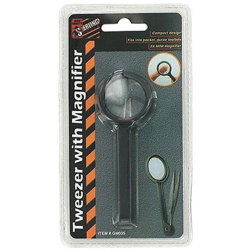 Foto de Forcep With Magnifier- 3  Retail Pack