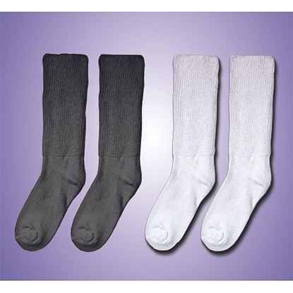 Foto de Diabetic Socks - Medium/Large (8-10) (pair) Black