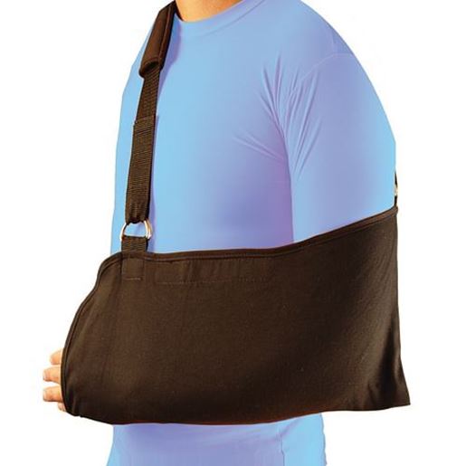 Picture of Bell-Horn Arm Sling  Padded Black w/Shoulder Strap-Univ