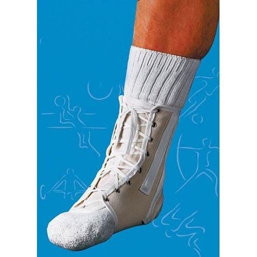 Picture of Ankle Splint Lace-Up Canvas Small Sportaid