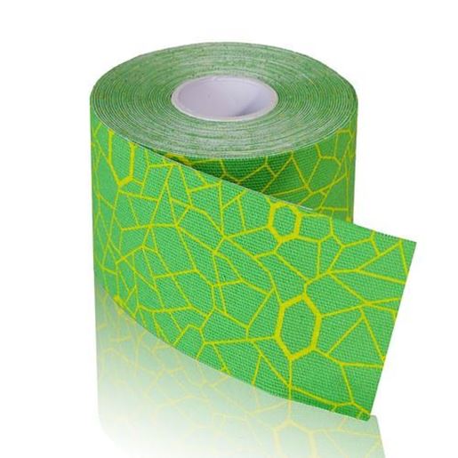 Foto de TheraBand Kinesiology Tape STD Roll 2 x16.4' Green/Yellow