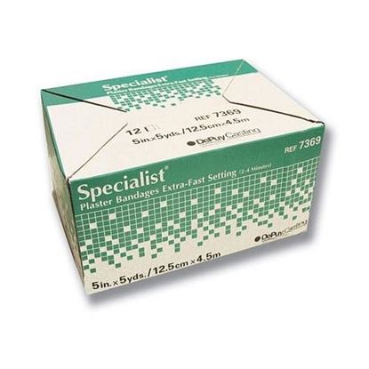 Picture of Specialist Plaster Bandages X-Fast Setting 5 x5yds Bx/12